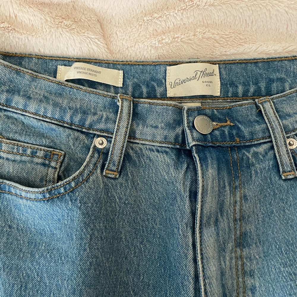 Straight Leg Jeans